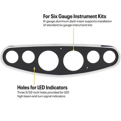 6-Gauge Insert Panel and Bezel Kit for (91150100-ENG)