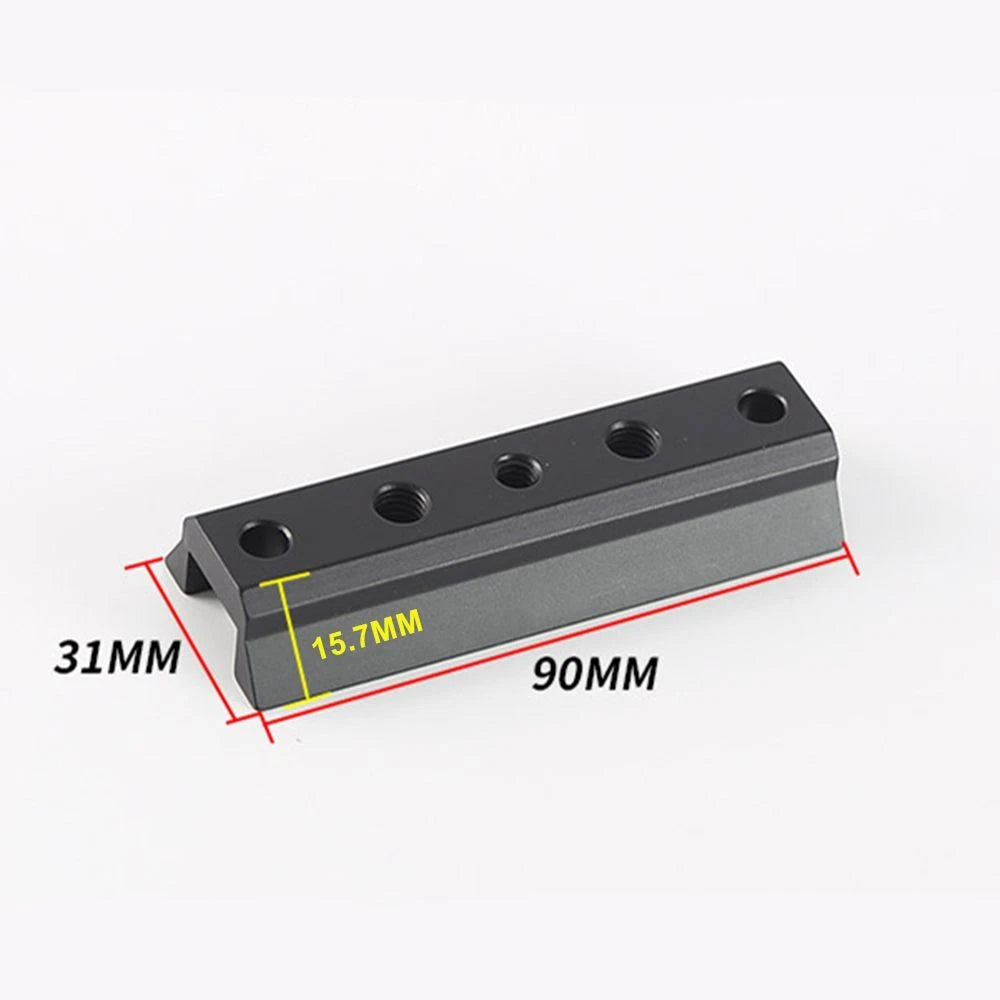 90mm Finder Scope Guide Rail Dovetail Plate for Telescope