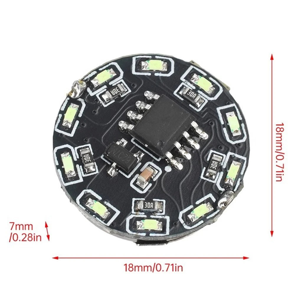 16-Mode White LED Magnetic Light Switch Induction Control