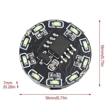 16-Mode White LED Magnetic Light Switch Induction Control