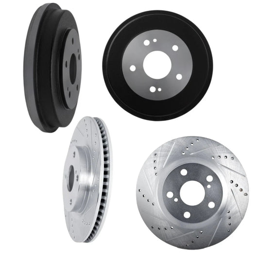 Set of 4 Brake Rotors for Subaru Forester (2003–2008) ALX-PAU-DF-7004-13025-CLA1