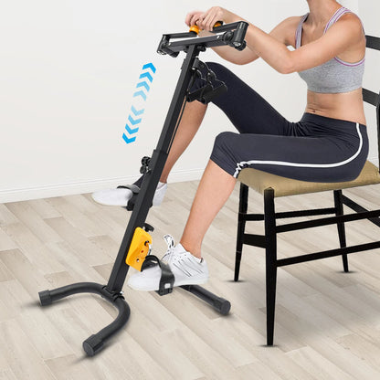 Folding Pedal Exerciser for Home Gym Cardio (120kg Capacity)
