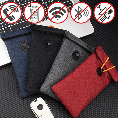 Faraday Bag RFID Signal Blocking Shield Pouch for Keys, Cell Phone, Wallet