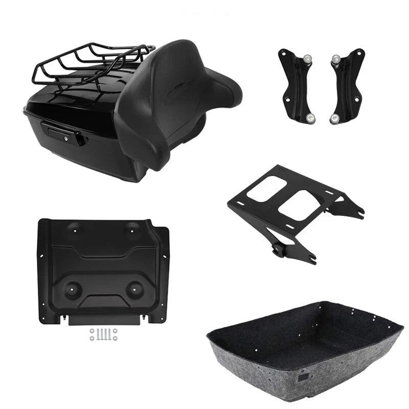 Docking Kit for Trunk Pad Rack Mount Plate - Harley Road Glide 2014-2023