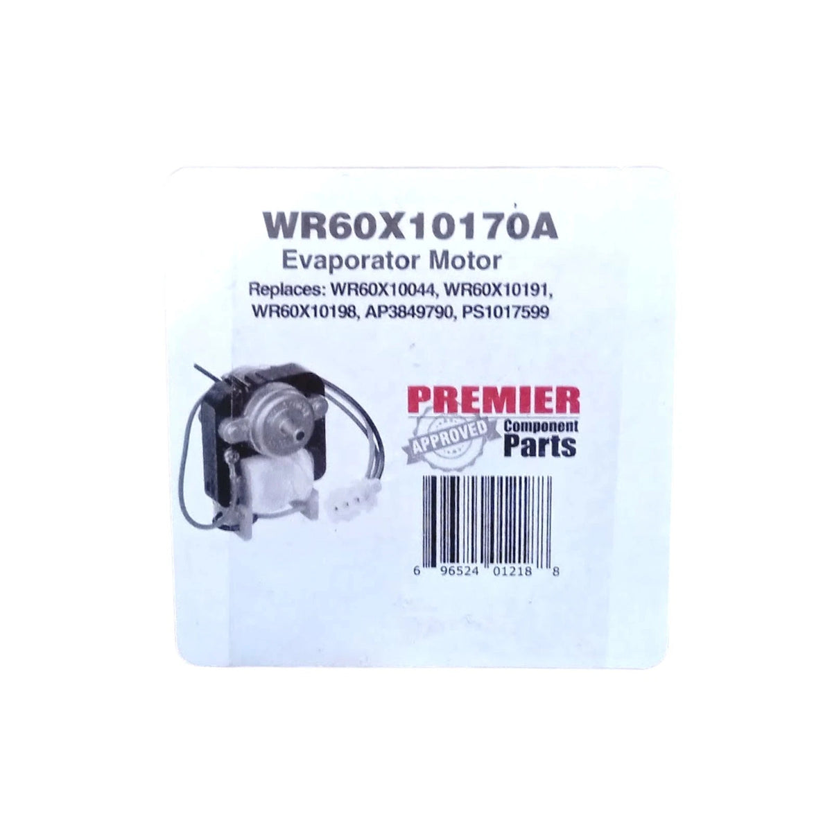 WR60X10170 Condenser Fan Motor for GE Refrigerator
