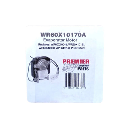 WR60X10170 Condenser Fan Motor for GE Refrigerator