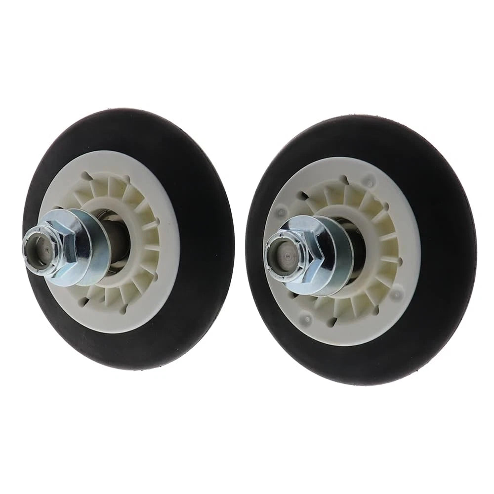 2X Dryer Drum Rollers Support Wheels for LG 4581EL2002L
