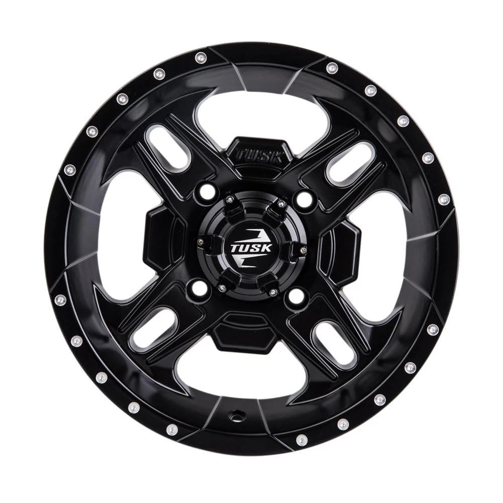 Tusk Beartooth Wheel 12x7 5+2 Matte Black for Can-Am Outlander 570 (2016–2023) 185-277-0002