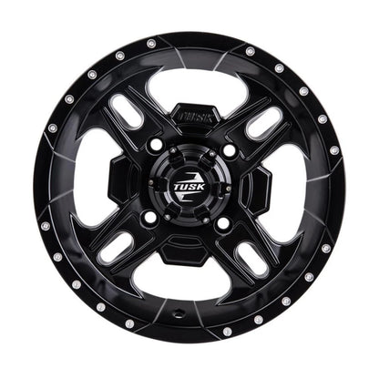 Tusk Beartooth Wheel 12x7 5+2 Matte Black for Can-Am Outlander 570 (2016–2023) 185-277-0002