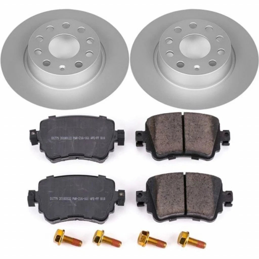 Power Stop Brake Kit Z23 Evolution Sport for Volkswagen GTI (2015–2018) TLX-psbCRK7053-CL360A73