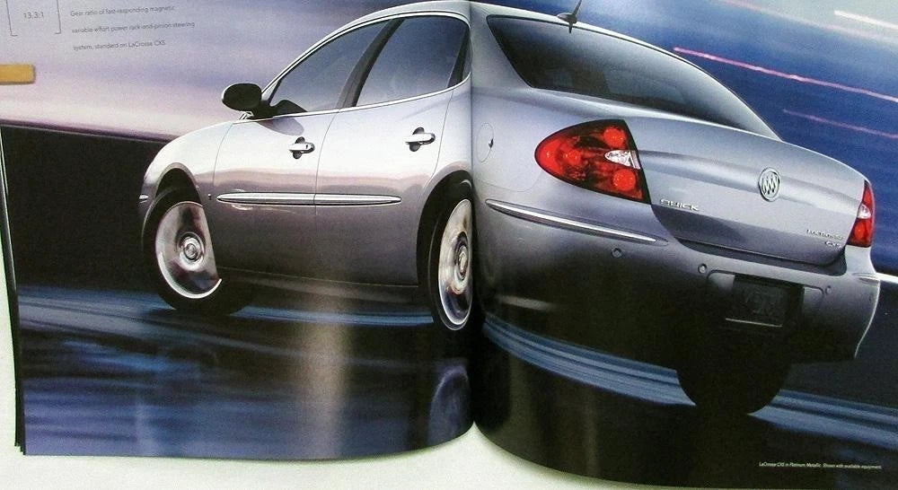 Oversized Color Sales Brochure for Buick LaCrosse (2007)