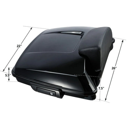 Docking Plate for Trunk Backrest Rack - Harley Electra Glide 2014-2026