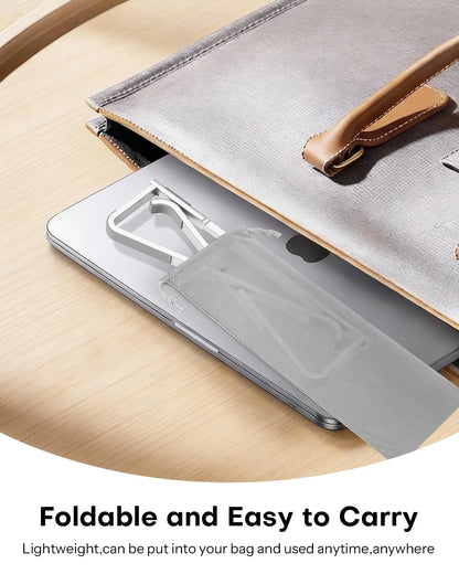 Portable Laptop Stand for Desk (Foldable, Ergonomic)
