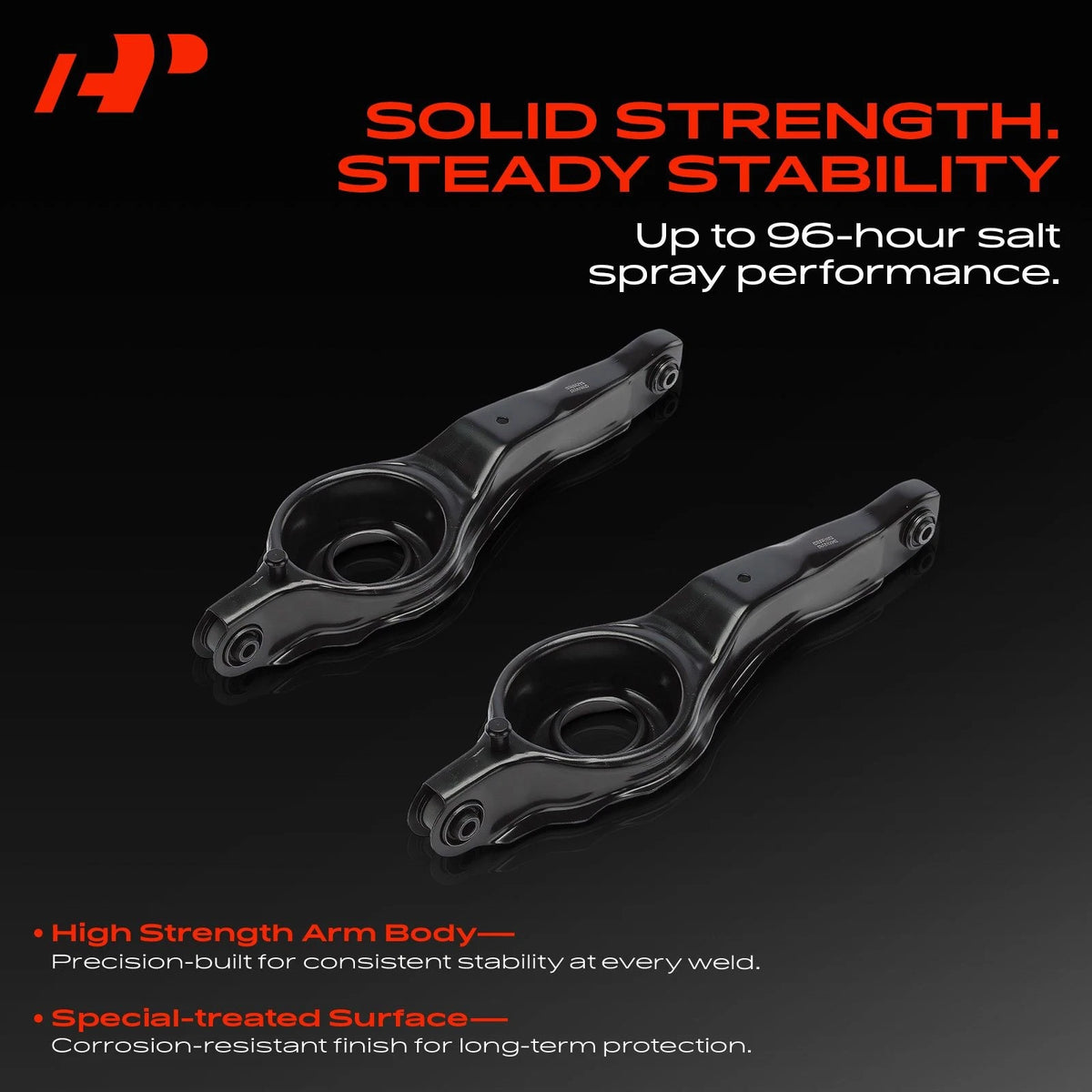 2X Rear Lower Control Arm for Mazda 3 (2004–2015) B37F28300A, B37F28300B, B39D28200, B39D28200A, B39D28300A, CMS76155
