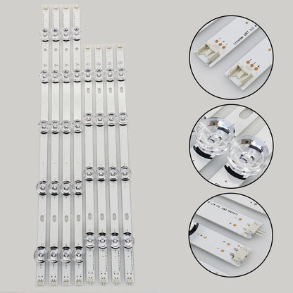 LED Backlight Strips for LG Innotek 47LB5600, 47LB5800, 47LB6300 (2014–2015)
