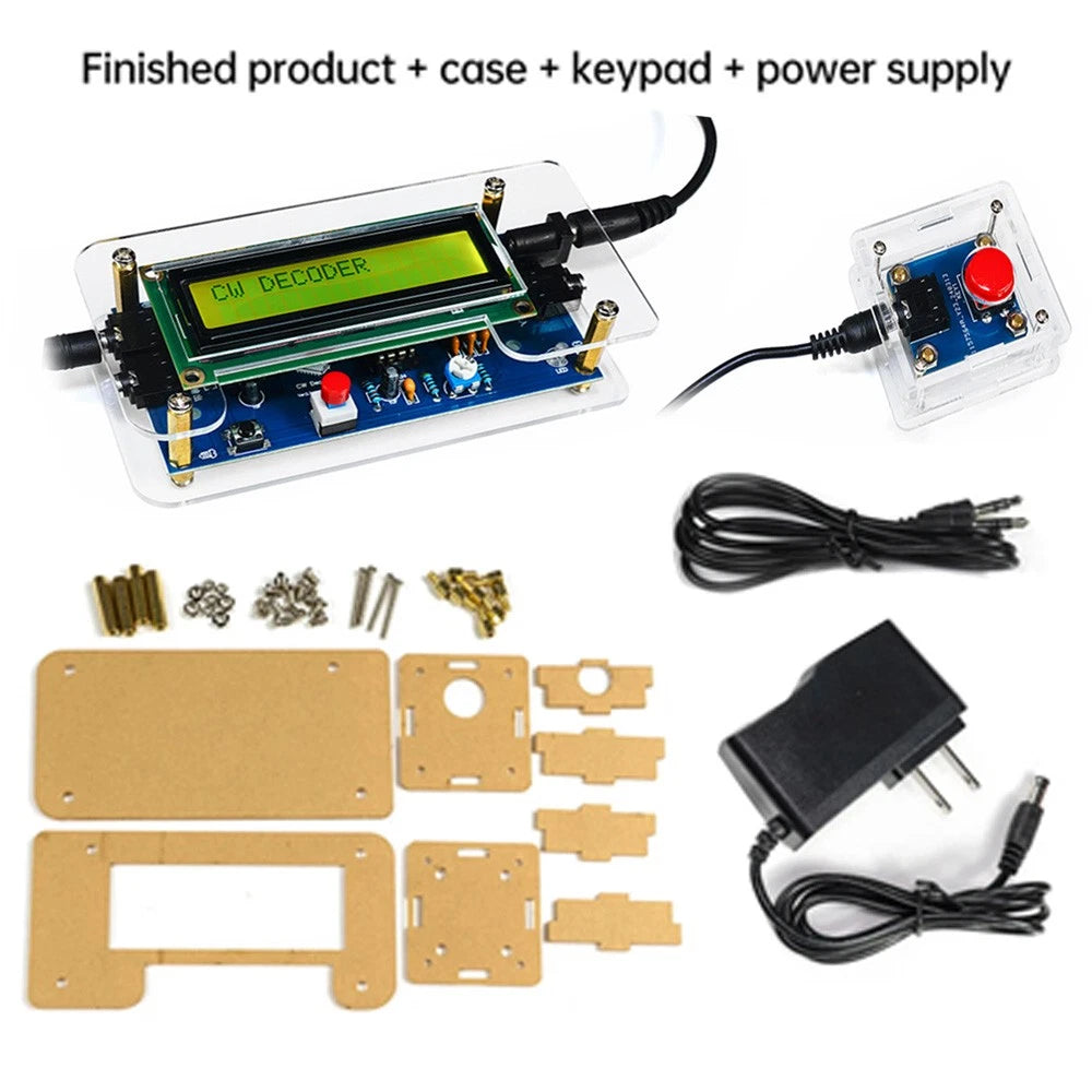 Trainer Morse Code Decoder Keyer Kit for DIY Projects