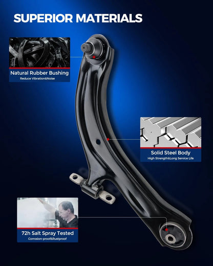 Front Lower Control Arm with Ball Joint for Nissan Sentra (2007–2012)