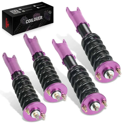 4X Adjustable Coilover Suspension Kit for Honda S2000 AP1/AP2 (2000–2009)