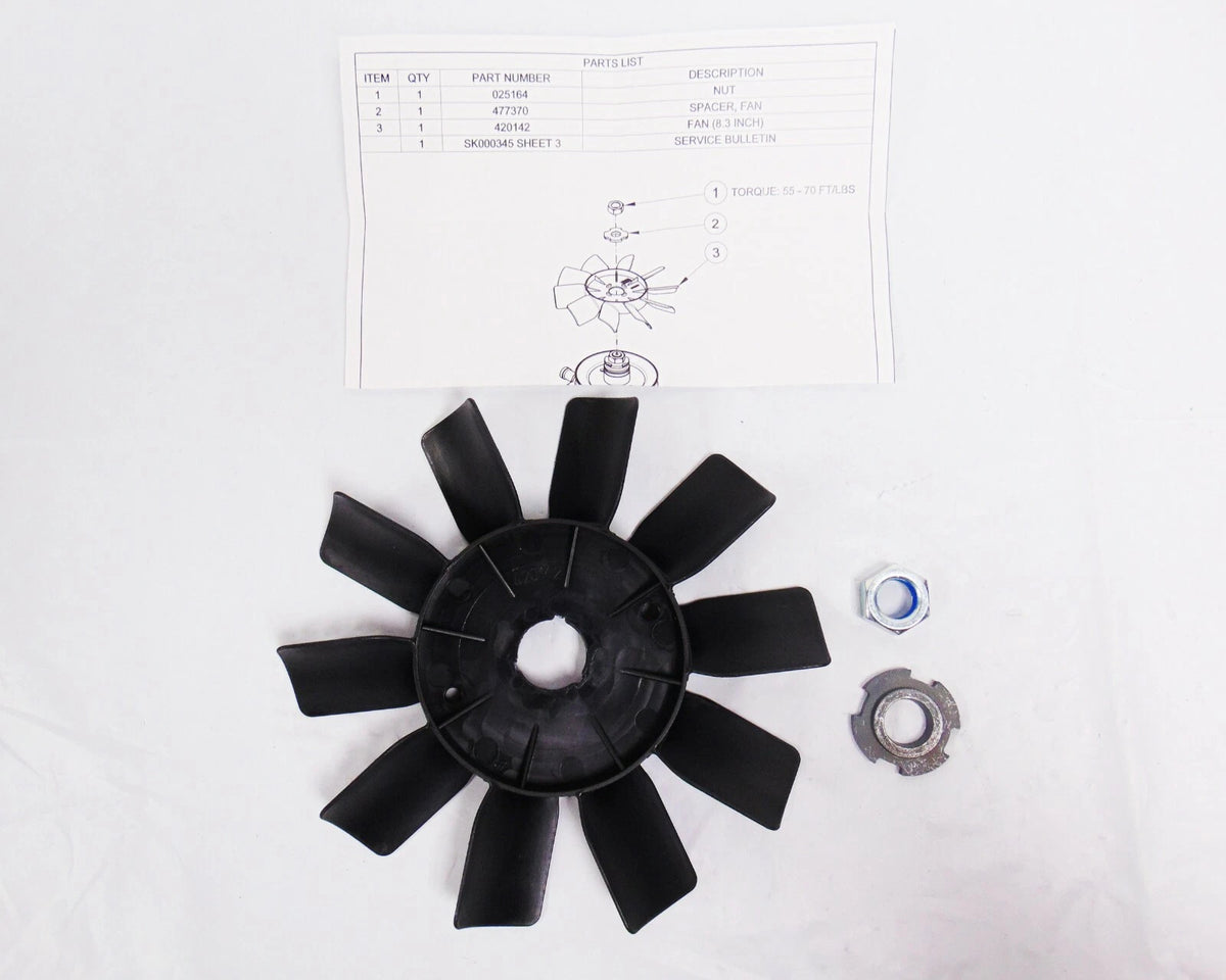 Fan Kit for Gravely Lawn Mower (OEM)