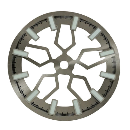 28.5mm Skeleton Watch Dial for NH70 Movement