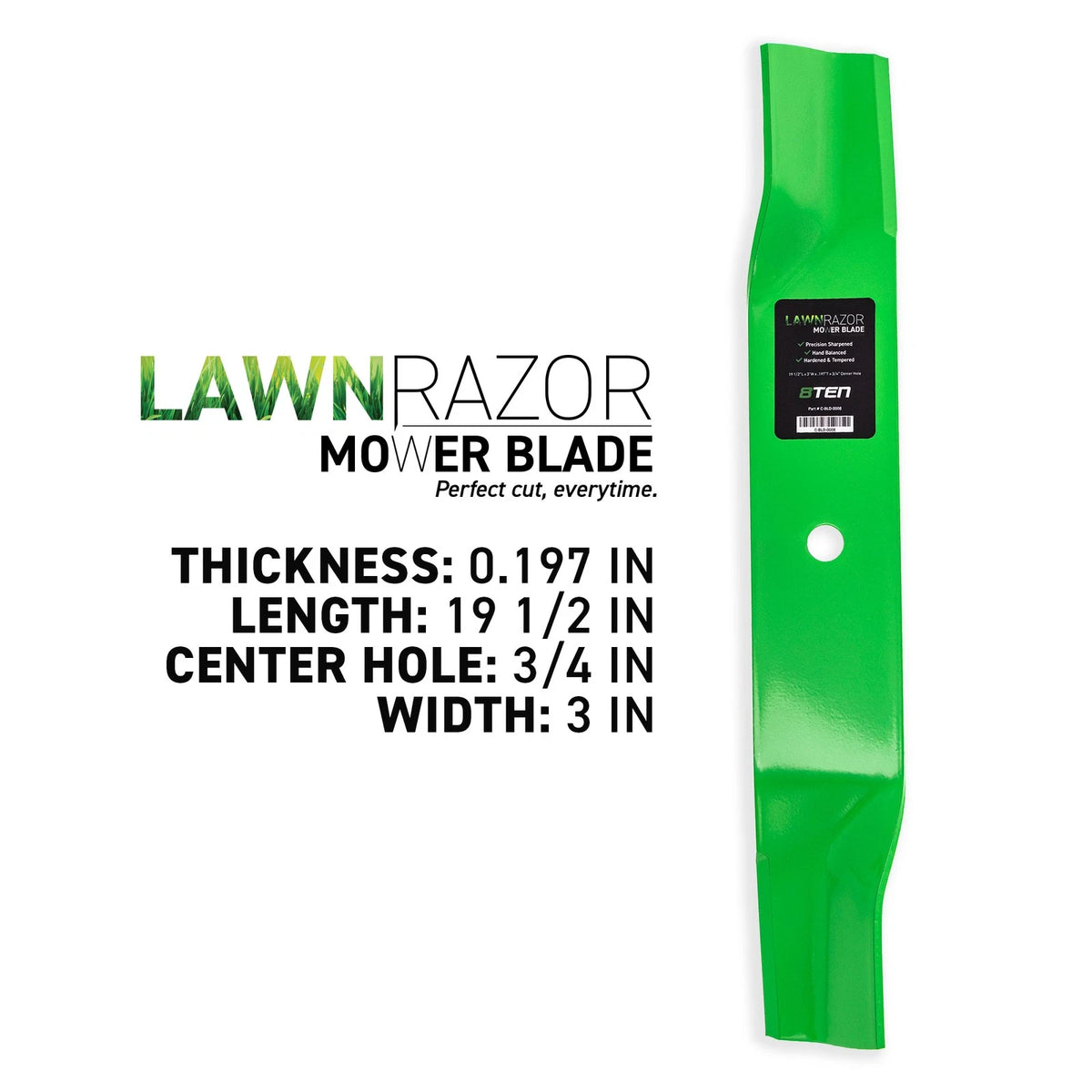 2X LawnRAZOR Blades for Sabre 1438 1538 1538H 1338G AM141039 AM141041