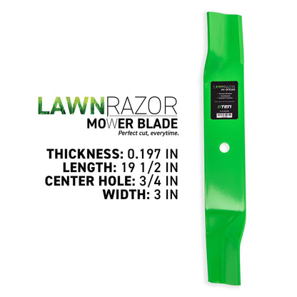 2X LawnRAZOR Blades for Sabre 1438 1538 1538H 1338G AM141039 AM141041