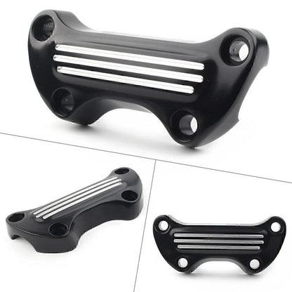 1" Handlebar Riser Top Clamp Cover for Harley Sportster Softail Dyna (–)