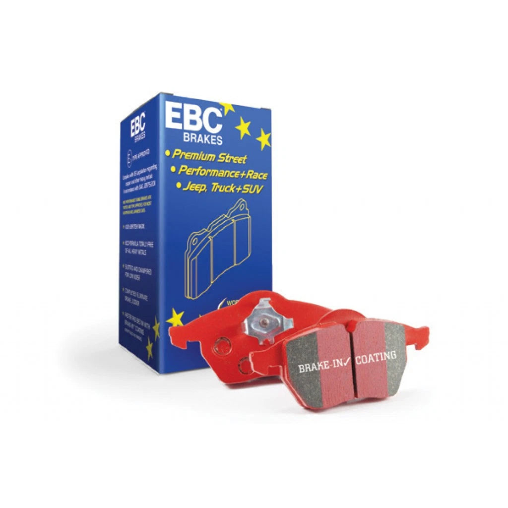 EBC Redstuff Rear Brake Pads & Solid Rotors for Subaru XV Crosstrek (2013–2015)