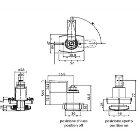 Lock Door Catch for Swift Elddis Bessacar (LV930295)