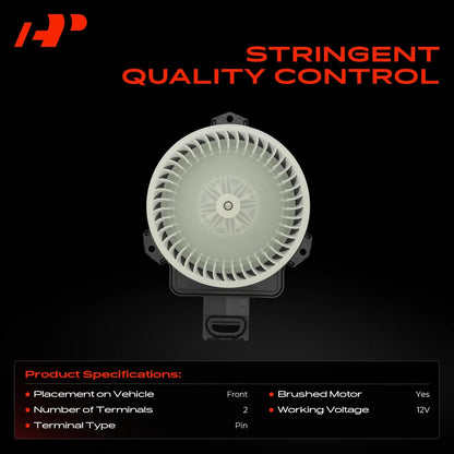HVAC Blower Motor w/ Wheel Assembly for Honda Fit (2015–2020) 79310T5RA01, 2311903, 700354
