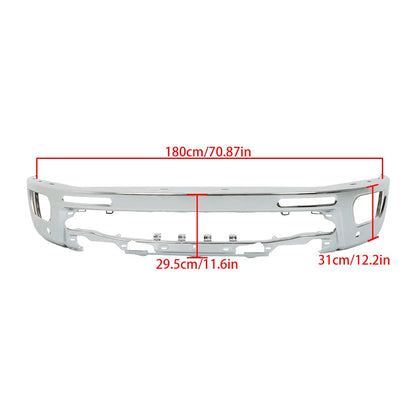 Chrome Front Bumper for Ford Ranger (2019–2023) TFP264040TP