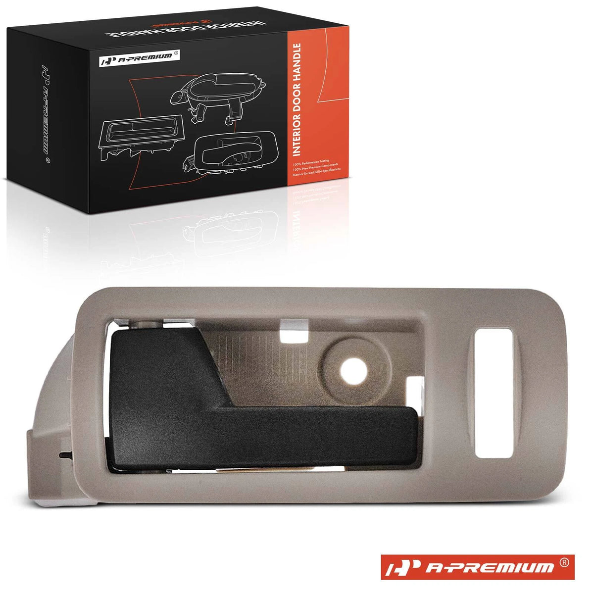 Front LH Interior Door Handle for Ford Mustang (2010–2014) AR3Z6322601EA, 90893