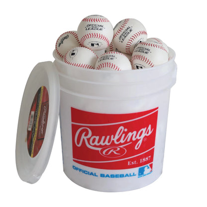 24 Baseballs for Recreational Use - Official League Red White