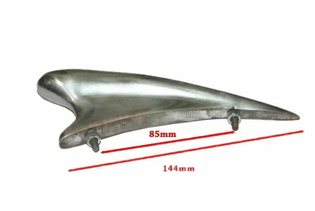 Front Mudguard Trim for Vespa (6 Inch, Chrome Plated)