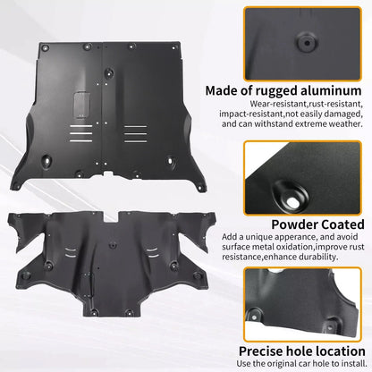 Front and Rear Skid Plates for Tesla Model 3 & Y (2017–2024)