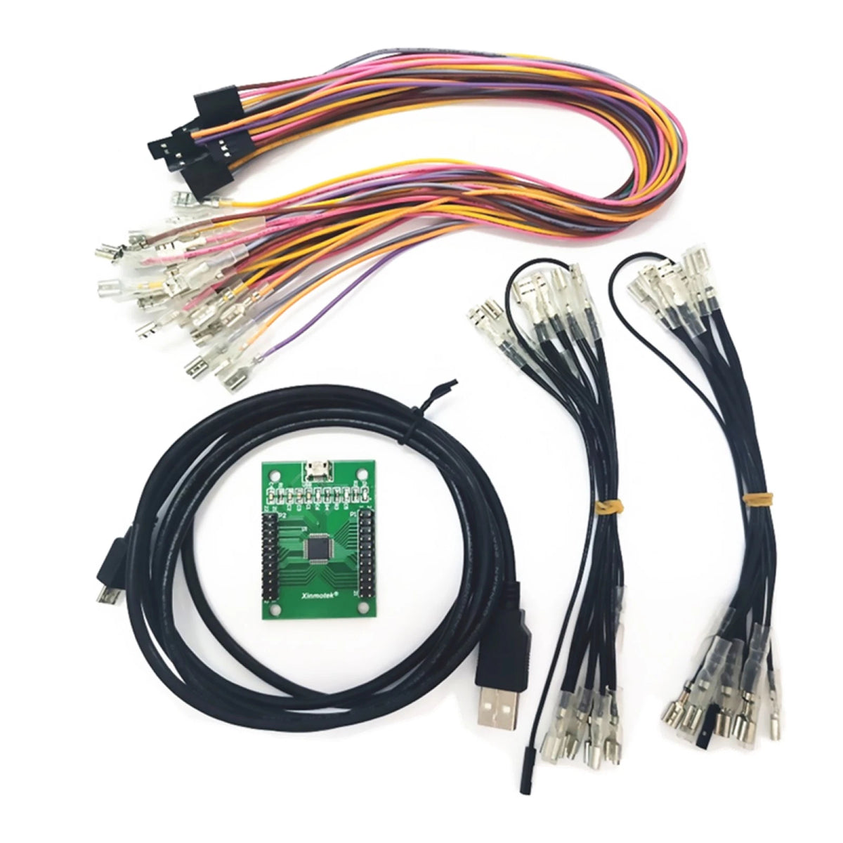 2X Arcade USB Encoder Controller 187 Wiring Kit for DIY Mame PC PS3