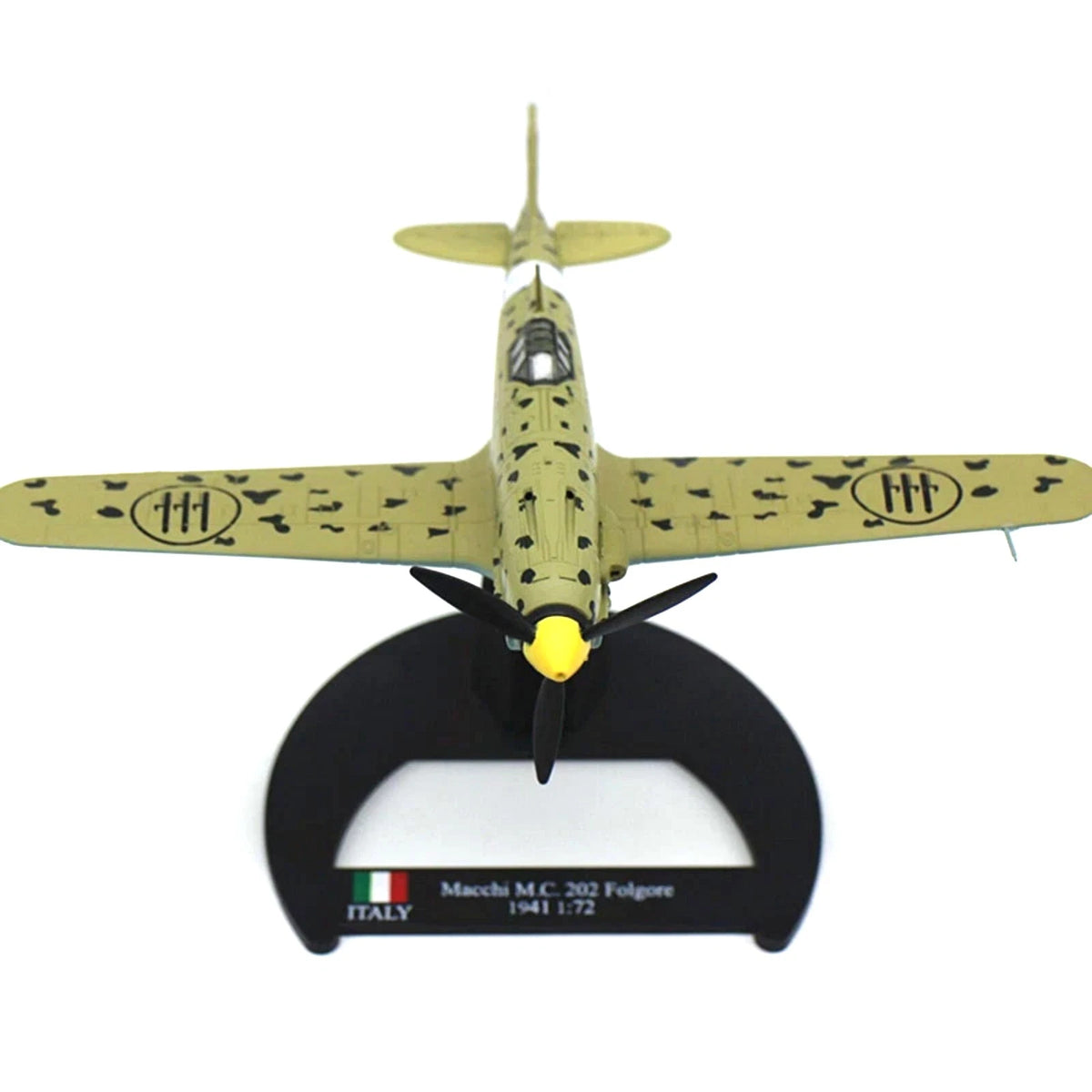 1:72 Macchi MC.202 Folgore Fighter Diecast Model Plane Collection