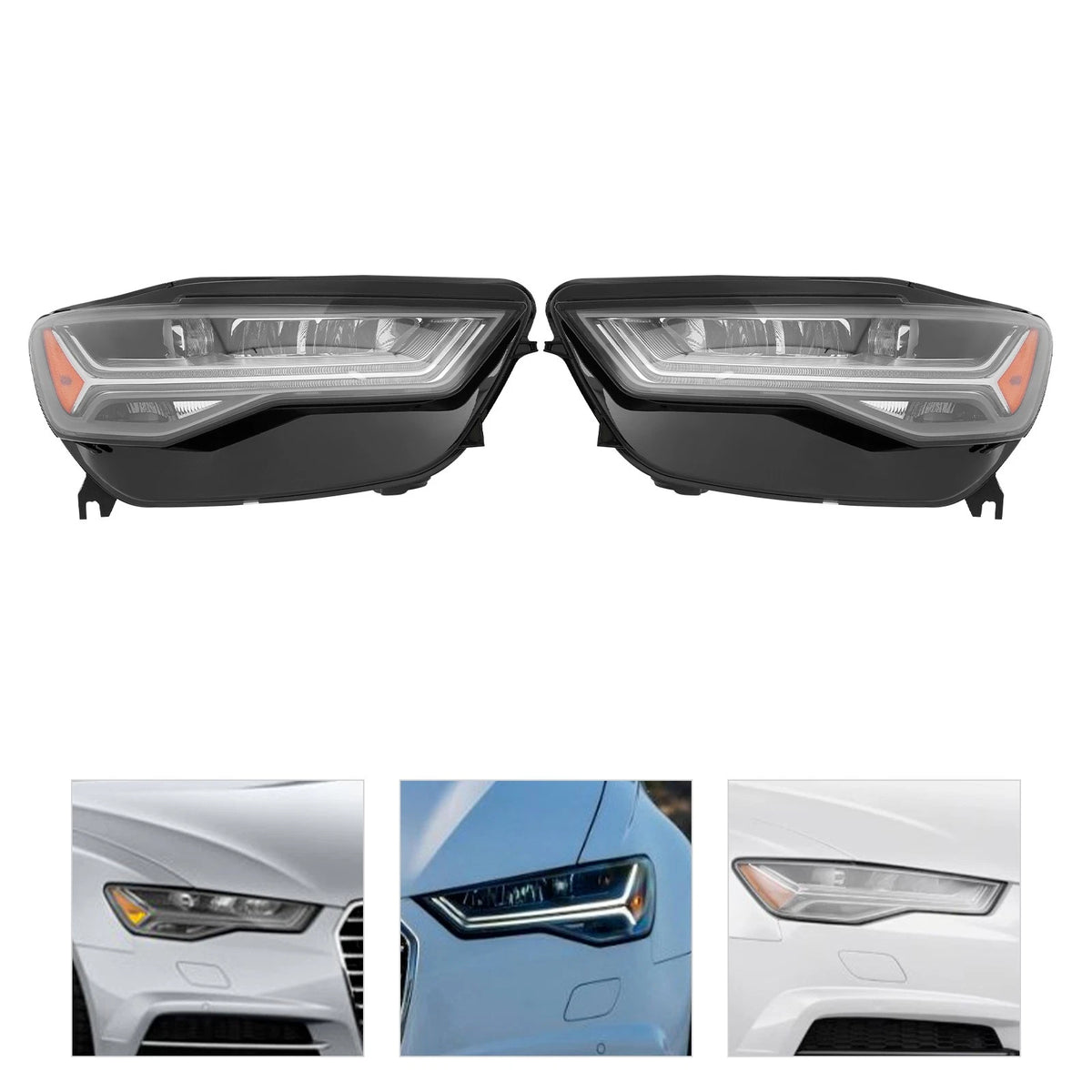 Full LED Headlight for Audi A6 Quattro (2016–2018)