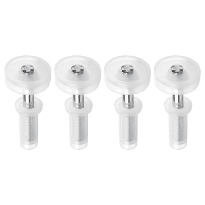 Set of 4 Bifold Top Guide Wheels for Doors