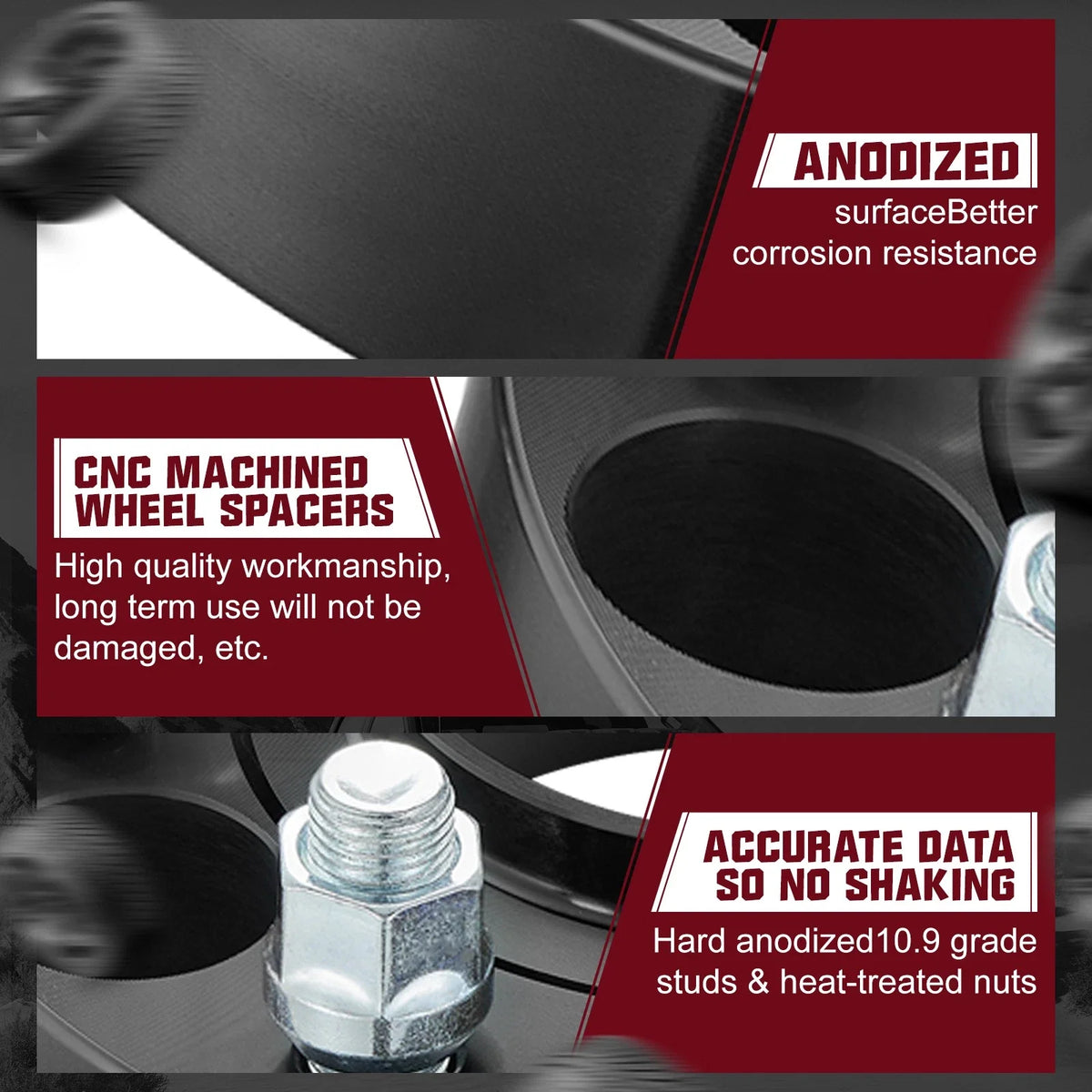 1.5" Wheel Spacer Set 6X5.5 for Chevy Silverado 1500 (1999–2024)