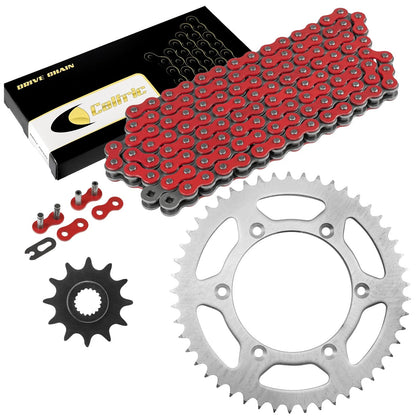 Drive Chain and Sprocket Kit for Suzuki RM125 (1985–1996, 2000–2004) EG4046CH102XO