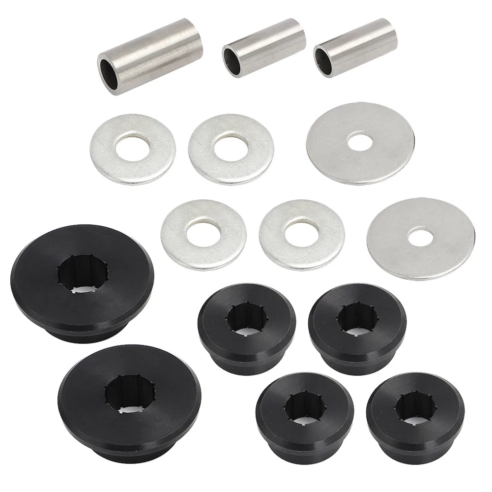 Set of 4 Polyurethane Front Differential Mount Bushings for Hummer H3 (2006–2010)