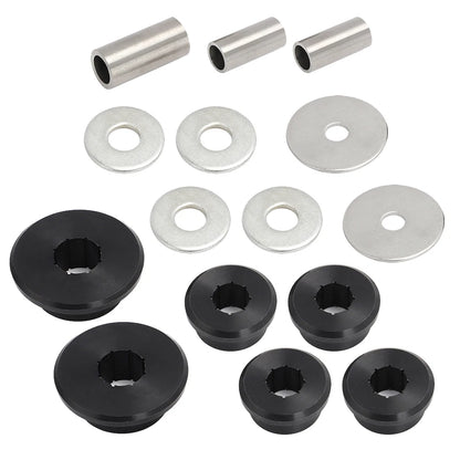 Set of 4 Polyurethane Front Differential Mount Bushings for Hummer H3 (2006–2010)
