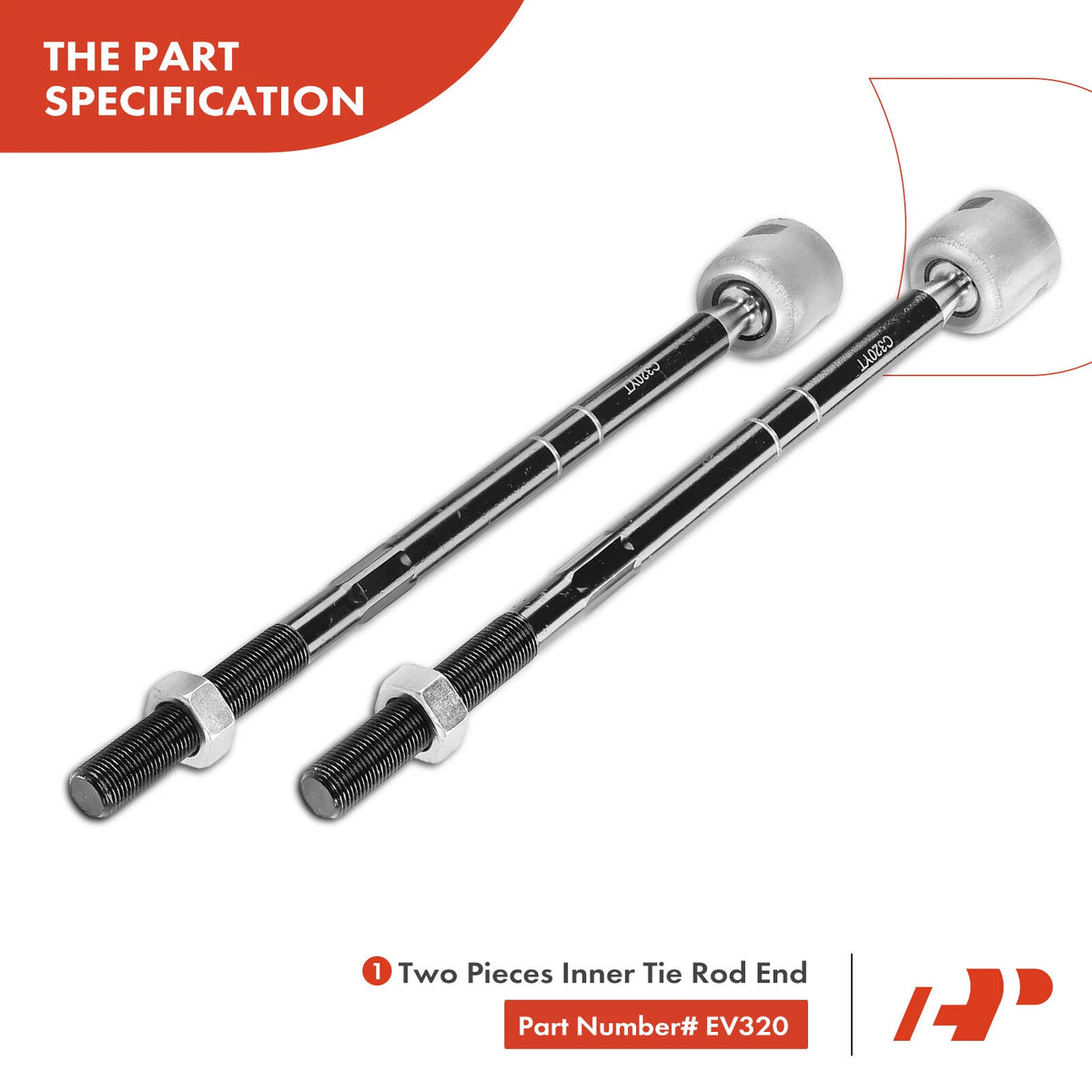 Set of 8 Ball Joints & Sway Bar Tie Rods for Ford Contour Mercury (1995–2000) - 1S8Z3050AA, F5RZ3078B, F5RZ3079B, F8RZ3078BA, F8RZ3079BA, K8683, K80458, ES3470, ES3471, EV320