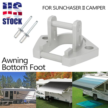 Dometic Sunchaser II Awning Bottom Foot Kit for Camper
