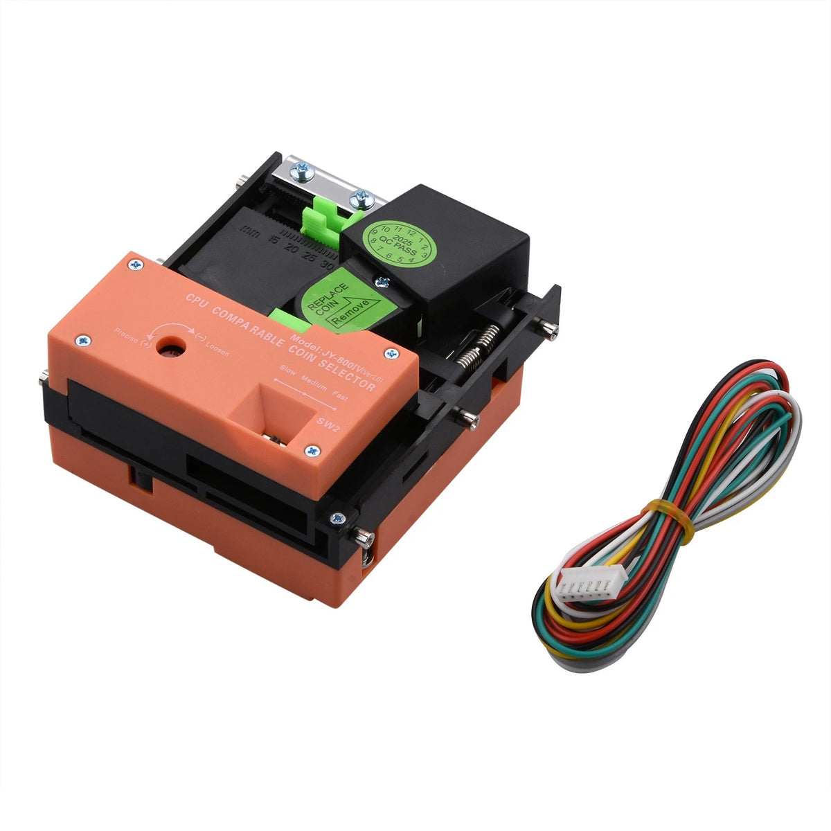 JY-800 CPU Coin Selector for Arcade Token Acceptor (Compatible Mechanism)