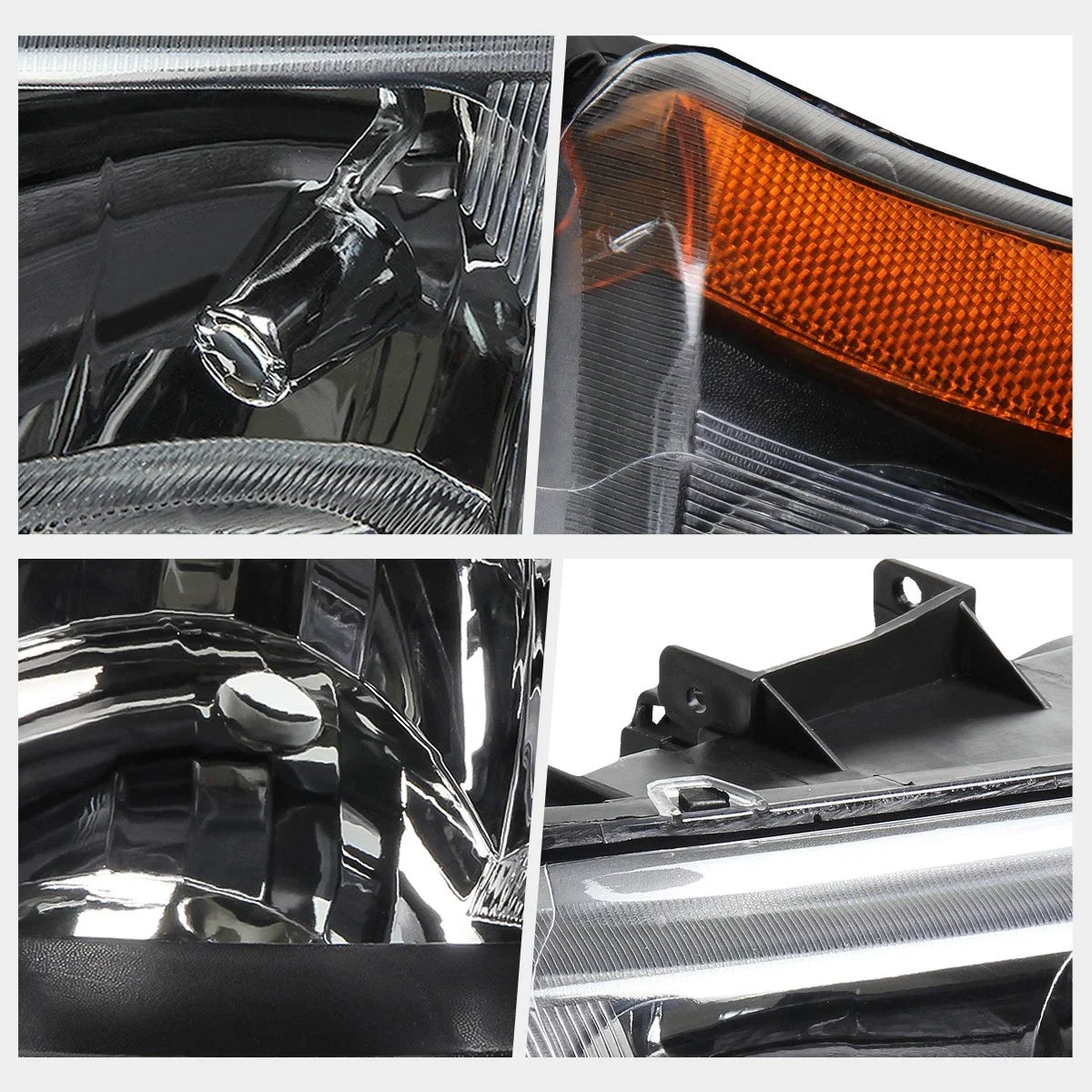 Amber Side Corner Headlight Lamp for 2003-2006 Chevy Silverado/Avalanche