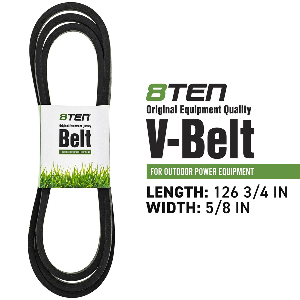 8TEN Deck Belt for AYP Husqvarna YT42XLS YTH2242 YTH2242TDF (574845601, 07239300, TCU18849)