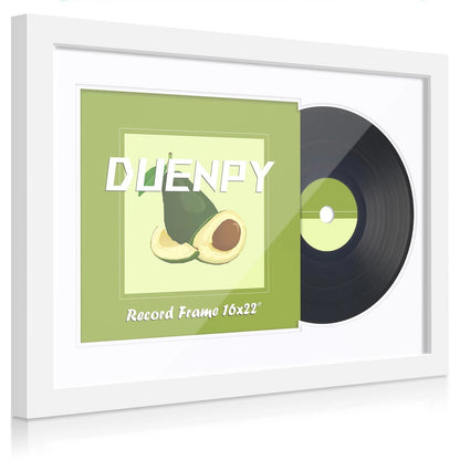 Vinyl Record Display Frame 16x22 Inches for
