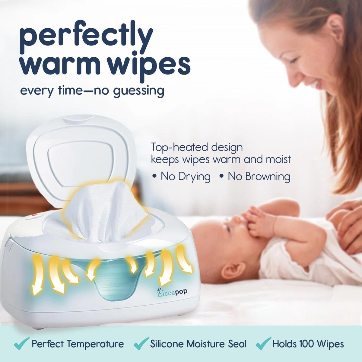 Hiccapop Baby Wipe Warmer for Baby Care (2023)